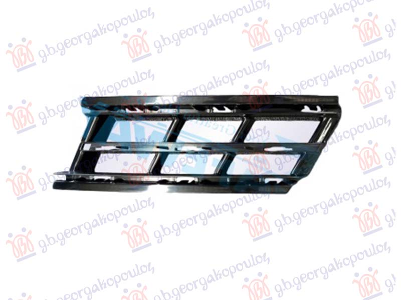 RESETKA PREDNJEG BRANIKA (OTVORI ZA HROM LAJSNU) BMW SERIES 5 2020-2024 (G30/G31/F90)