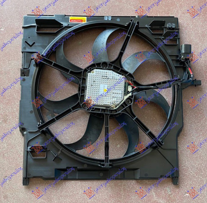 VENTILATOR KOMPLET BMW X6 2008-2014 (E71/E72)