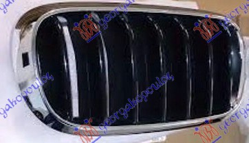 PVC MASKA HROM/CRNA BMW X6 2014-2019 (F16/F86)
