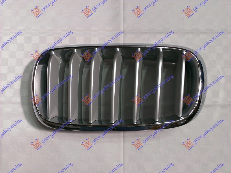 PVC MASKA HROM/TITANIJUM BMW X6 2014-2019 (F16/F86)