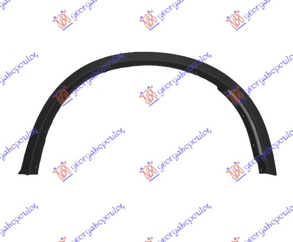 RUB PLASTICNI PREDNJEG BLATOBRANA BMW X6 2014-2019 (F16/F86)
