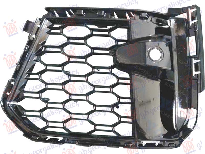RESETKA PREDNJEG BRANIKA CRNA (M-SPORT & X6M) BMW X6 2019-2023 (G06/F96)