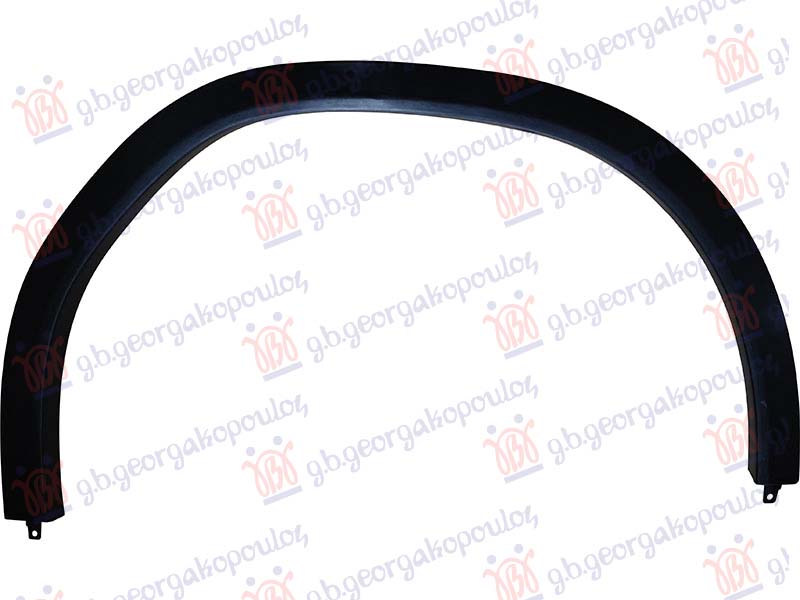 RUB PLASTICNI PREDNJEG BLATOBRANA BMW X6 2019-2023 (G06/F96)