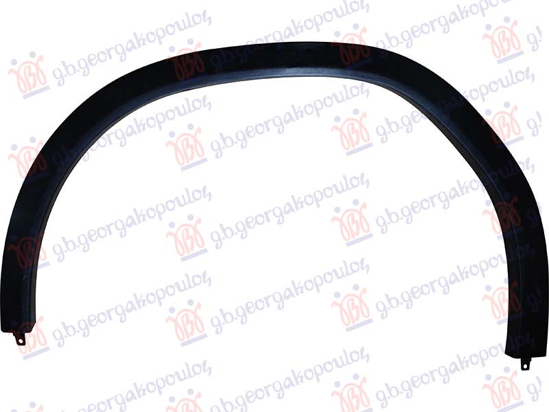 RUB PLASTICNI PREDNJEG BLATOBRANA BMW X6 2019-2023 (G06/F96)