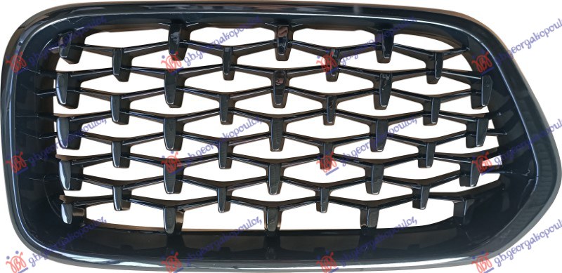 PVC MASKA (DIJAMANT SACE) (M-SPORT) BMW X2 2017-2023 (F39)