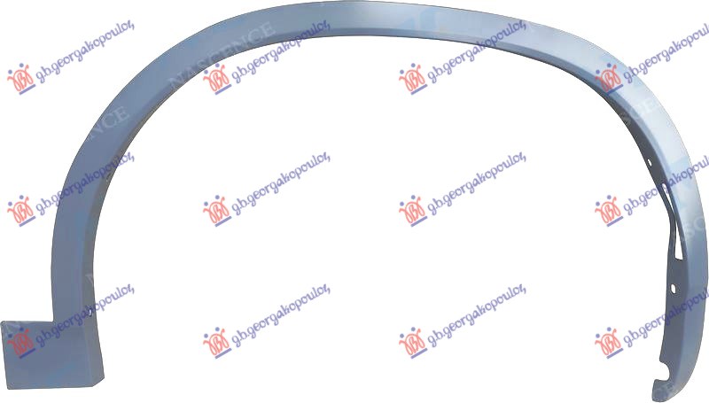 RUB PLASTICNI PREDNJEG BLATOBRANA (M-SPORT) BMW X2 2017-2023 (F39)