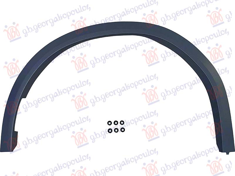 RUB PLASTICNI ZADNJEG BLATOBRANA (M-SPORT) BMW X2 2023- (U10)