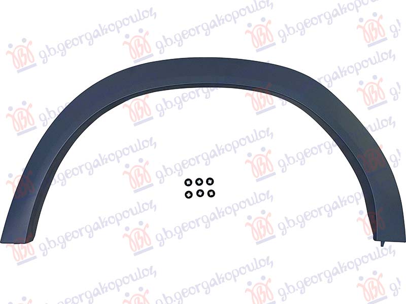RUB PLASTICNI ZADNJEG BLATOBRANA (M-SPORT) BMW X2 2023- (U10)