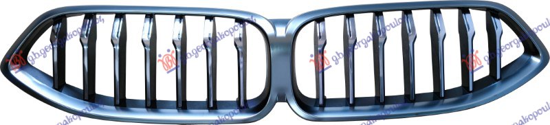 PVC MASKA SIVA/SIVA/CRNA BMW SERIES 8 2018- (G15/G16/G14/F91/F92/F93)