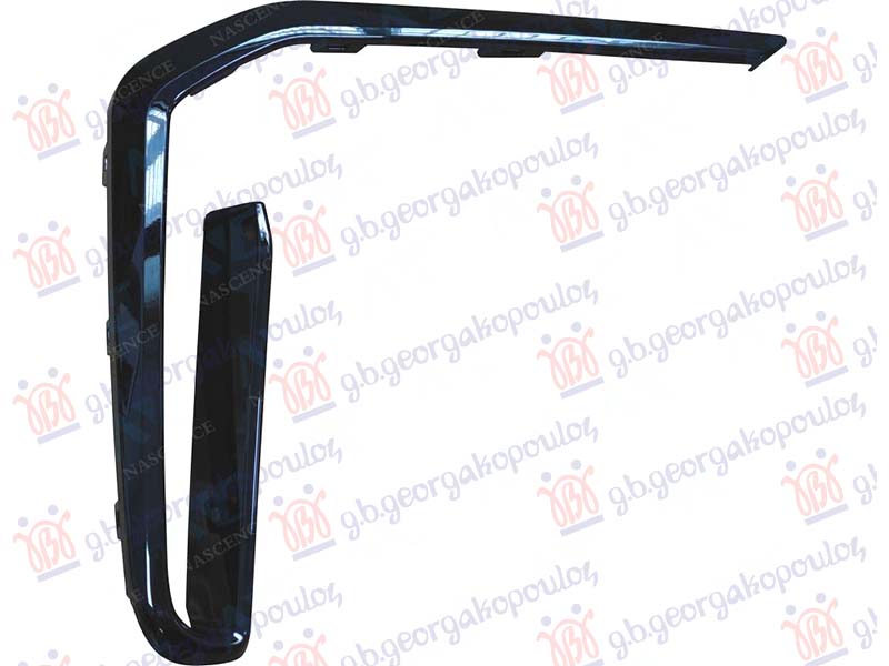 LAJSNA RESETKE PREDNJEG BRANIKA CRNA (M-SPORT) BMW X7 2018-2023 (G07)