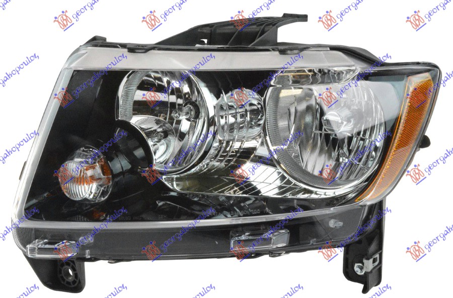 FAR CRNI (DEPO) JEEP COMPASS 2011-2016 (MK49)