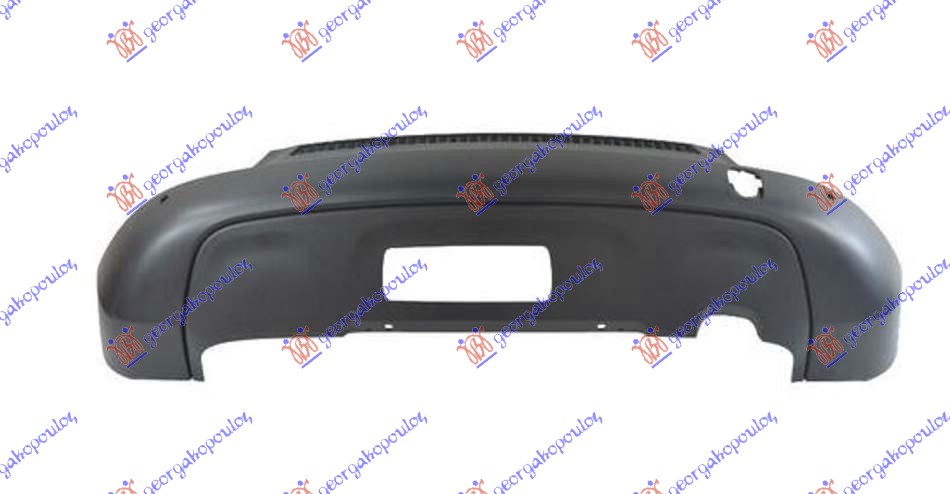 ZADNJI BRANIK DONJI (SA INTEGRISANIM SPOJLEROM) (OTVOR ZA MALU KUKU) (2 PDC SENZORI) JEEP COMPASS 2016-2022 (MP/M6/MV/M7)