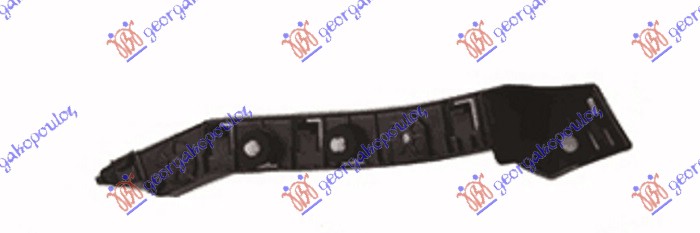 NOSAC ZADNJEG BRANIKA BOCNI PLASTICNI JEEP COMPASS 2016-2022 (MP/M6/MV/M7)