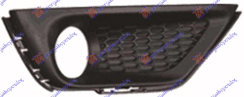 RESETKA PREDNJEG BRANIKA (SA MAGLENKOM) JEEP COMPASS 2016-2022 (MP/M6/MV/M7)