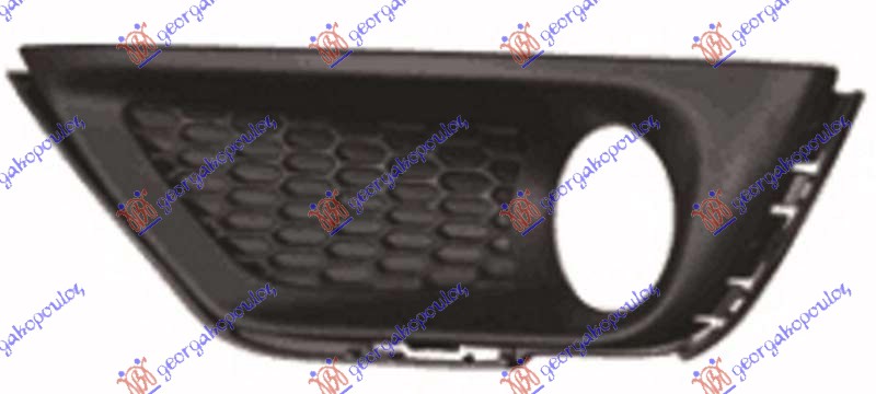 RESETKA PREDNJEG BRANIKA (SA MAGLENKOM) JEEP COMPASS 2016-2022 (MP/M6/MV/M7)