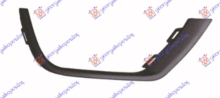 OKVIR RESETKE PREDNJEG BRANIKA PM JEEP COMPASS 2016-2022 (MP/M6/MV/M7)
