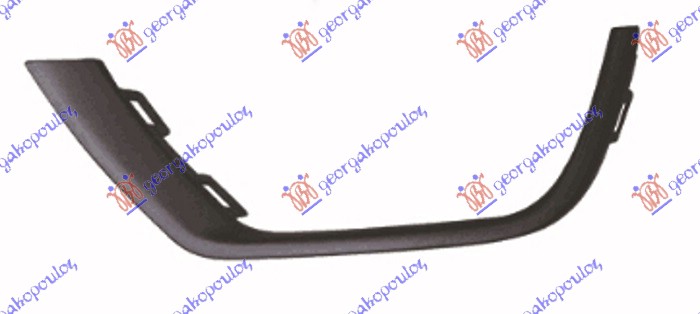 OKVIR RESETKE PREDNJEG BRANIKA PM JEEP COMPASS 2016-2022 (MP/M6/MV/M7)