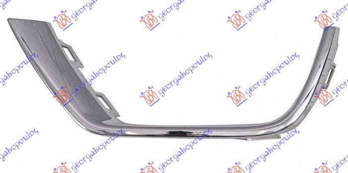 OKVIR RESETKE PREDNJEG BRANIKA HROM JEEP COMPASS 2016-2022 (MP/M6/MV/M7)