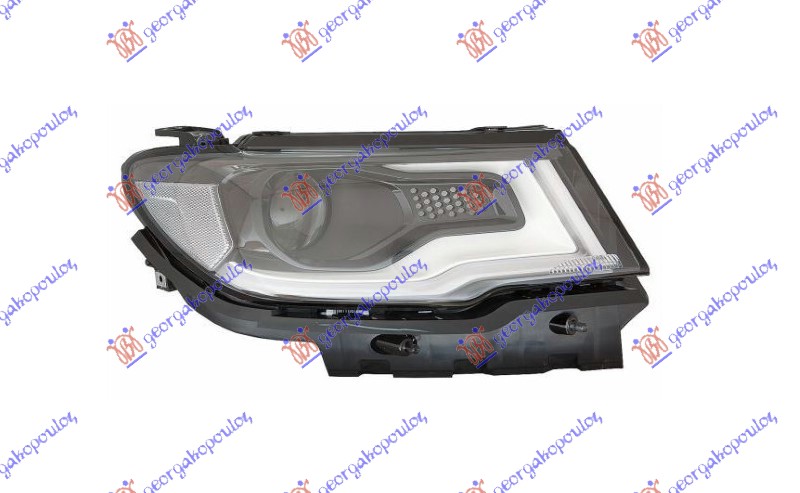 FAR ELEKTRICNI (HB3) SA LED DNEVNIM SVETLOM (DEPO) JEEP COMPASS 2016-2022 (MP/M6/MV/M7)