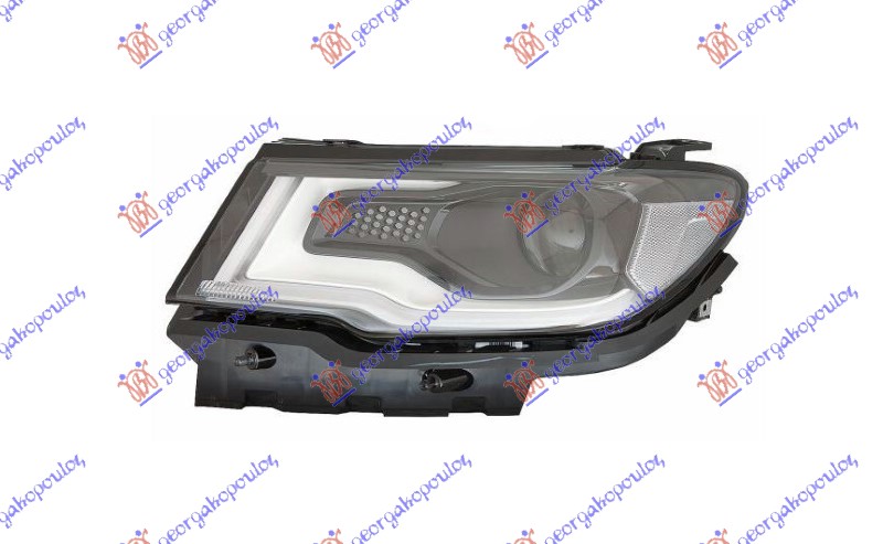 FAR ELEKTRICNI (HB3) SA LED DNEVNIM SVETLOM (DEPO) JEEP COMPASS 2016-2022 (MP/M6/MV/M7)
