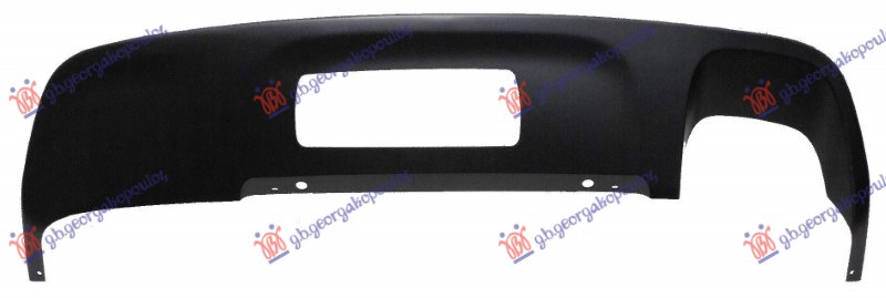 SPOJLER ZADNJEG BRANIKA PM (OTVOR ZA KUKU) (1 OTVOR ZA 2 CEVI) JEEP COMPASS 2016-2022 (MP/M6/MV/M7)