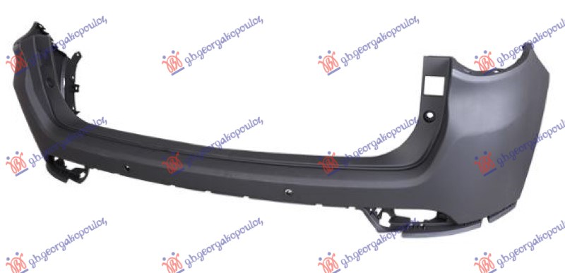 PREDNJI BRANIK GORNJI (2 OTVORA ZA SENZORE) (A KVALITET) JEEP COMPASS 2022-2025 (MP/M6/MV/M7)