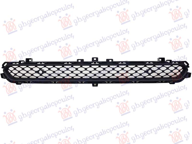 CENTRALNA RESETKA GORNJA CRNA (2 PDC SENZORA) (TRAILHAWK) JEEP COMPASS 2022-2025 (MP/M6/MV/M7)