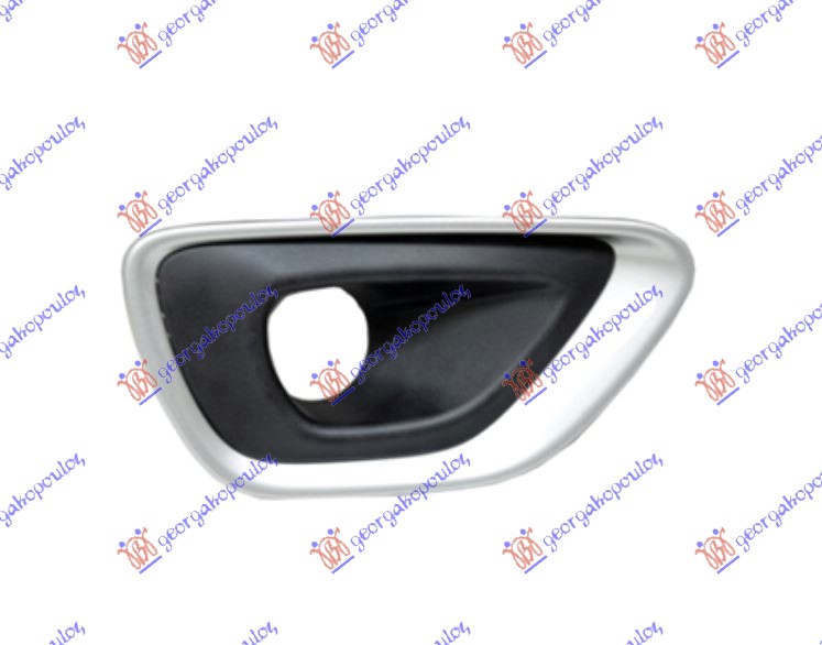 RESETKA PREDNJEG BRANIKA CRNA/HROM JEEP GRAND CHEROKEE 2014-2017 (WK/WK2)