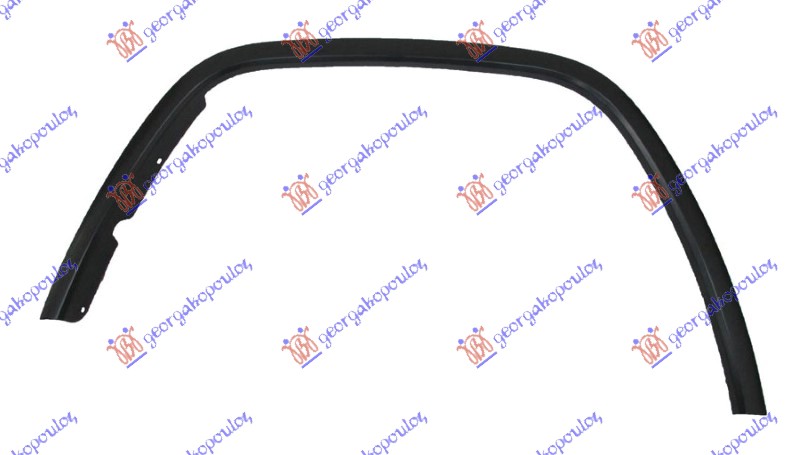 RUB PLASTICNI PREDNJEG BLATOBRANA JEEP GRAND CHEROKEE 2014-2017 (WK/WK2)