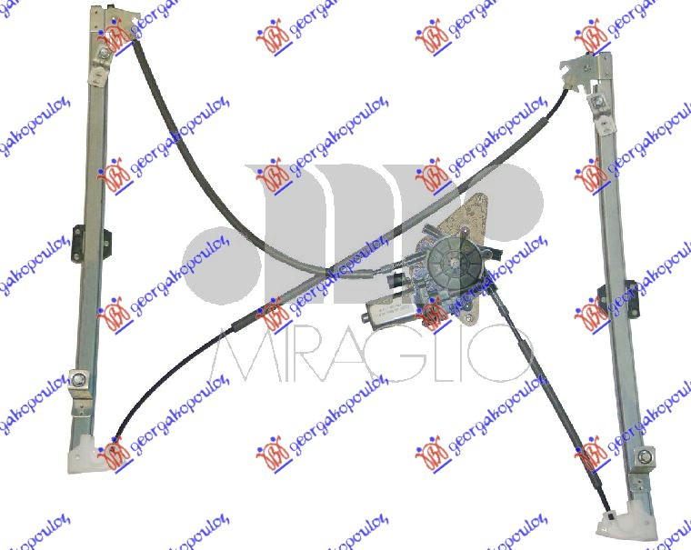 PODIZAC PREDNJEG PROZORA ELEKTRICNI (A KVALITET) CHRYSLER VOYAGER 1992-2001 (GS/NS)