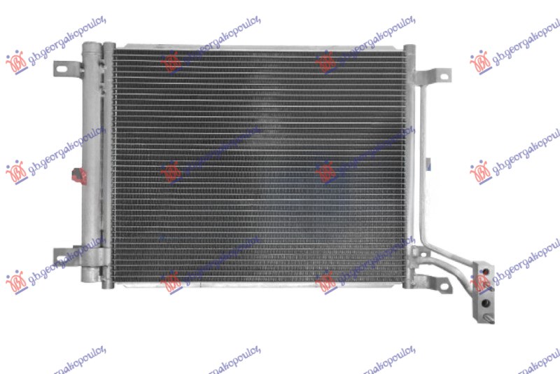 HLADNJAK KLIME BENZIN/DIZEL (580x450x16) JEEP WRANGLER 2018- (JL)