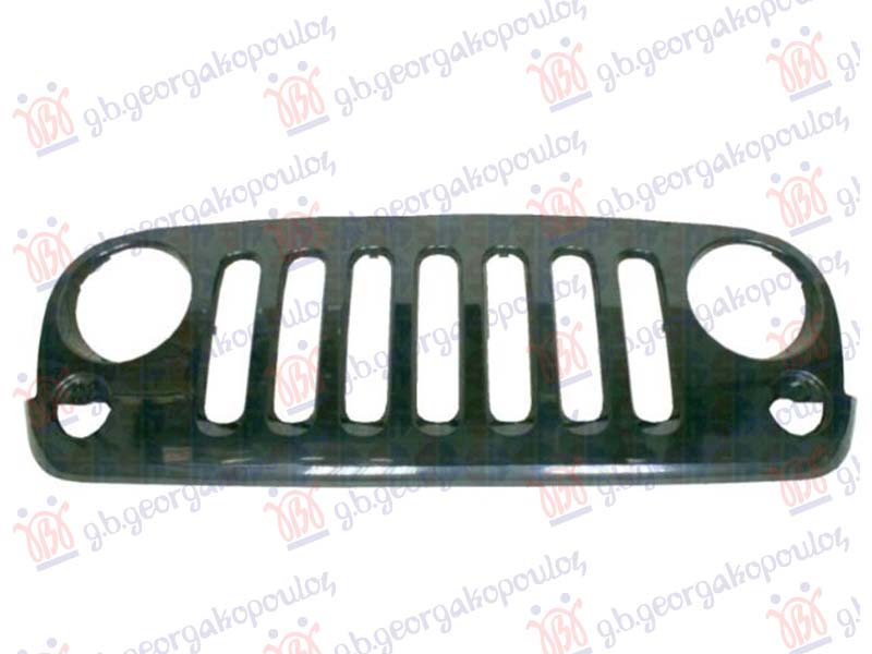 PVC MASKA CRNA JEEP WRANGLER 2/4D 2007-2018 (JK)