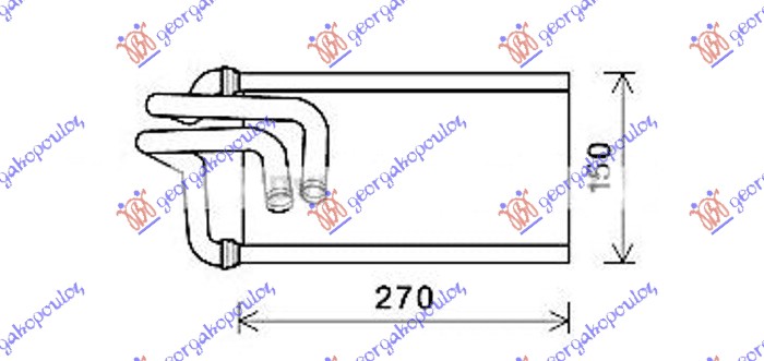 GREJAC KABINE (141x261x26) JEEP WRANGLER 2/4D 2007-2018 (JK)