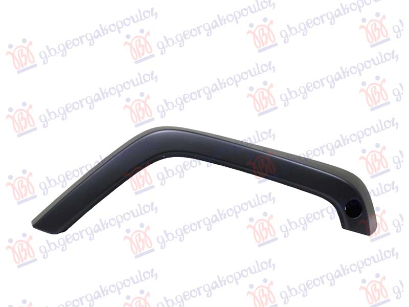 RUB PLASTICNI PREDNJEG BLATOBRANA CRNI JEEP WRANGLER 2/4D 2007-2018 (JK)