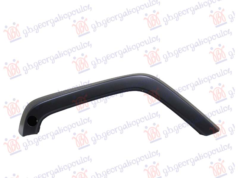 RUB PLASTICNI PREDNJEG BLATOBRANA CRNI JEEP WRANGLER 2/4D 2007-2018 (JK)