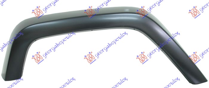 RUB PLASTICNI ZADNJEG BLATOBRANA PM JEEP WRANGLER 2/4D 2007-2018 (JK)