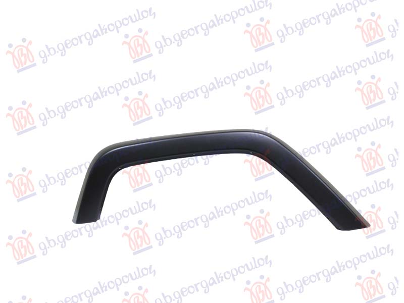 RUB PLASTICNI ZADNJEG BLATOBRANA CRNI JEEP WRANGLER 2/4D 2007-2018 (JK)