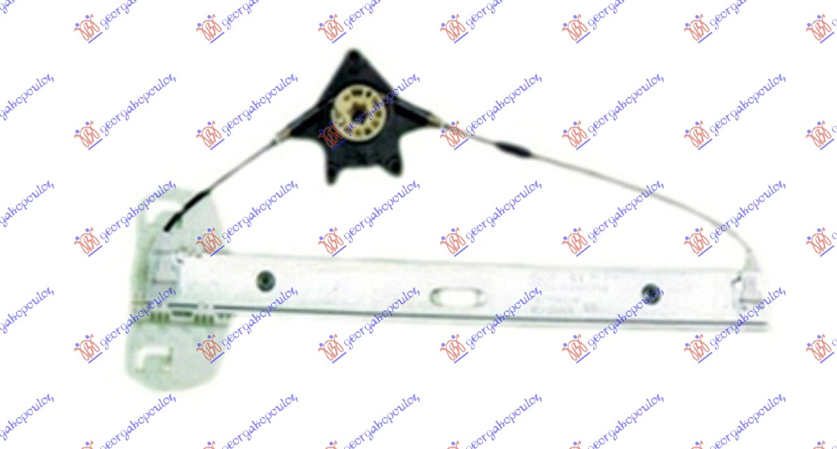 PODIZAC ZADNJEG PROZORA ELEKTRICNI JEEP WRANGLER 2/4D 2007-2018 (BEZ MOTORA) (JK)