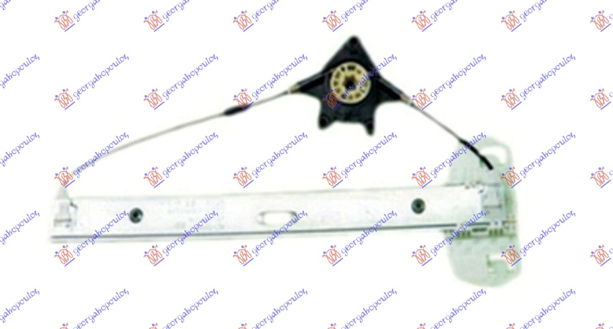PODIZAC ZADNJEG PROZORA ELEKTRICNI JEEP WRANGLER 2/4D 2007-2018 (BEZ MOTORA) (JK)