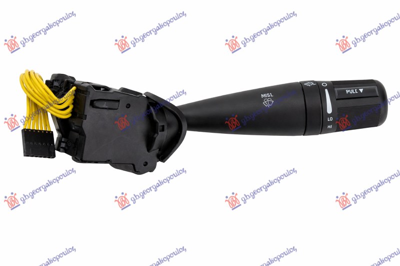 PREKIDAC/RUCICA NA VOLANU ZA PREDNJE BRISACE/PODESAVANJE BRZINE (7 PIN) JEEP WRANGLER 2/4D 2007-2018 (JK)