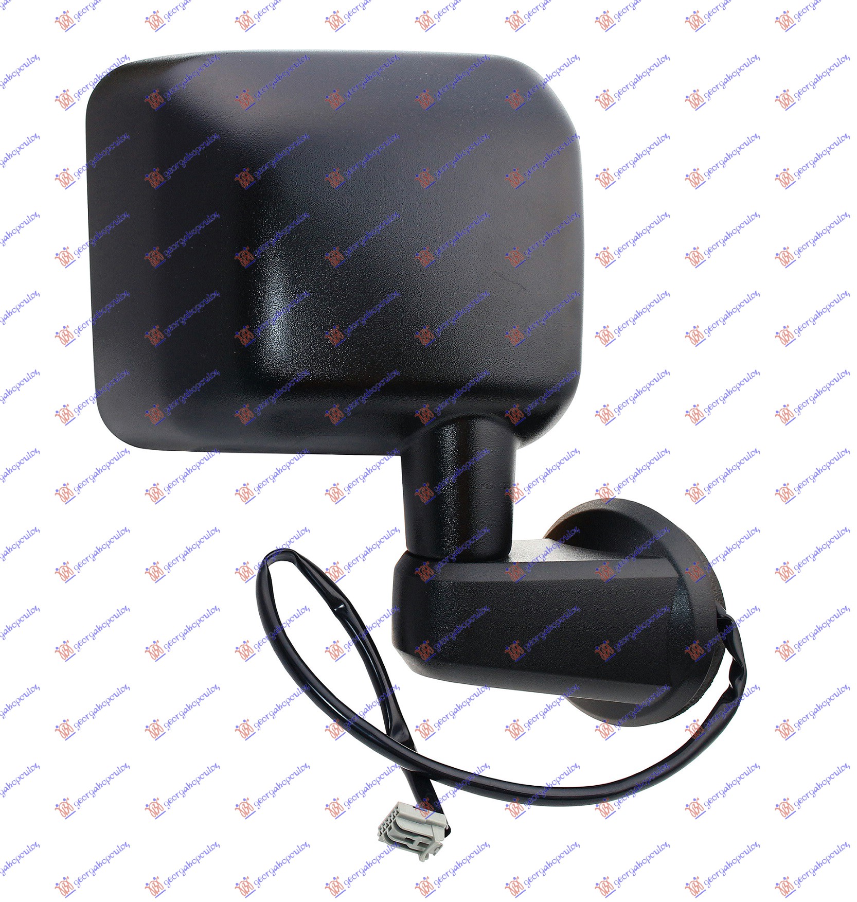 RETROVIZOR ELEKTRICNI SA GREJACEM 2011-2014 (A KVALITET) (KONVEKSNO STAKLO) JEEP WRANGLER 2/4D 2007-2018 (JK)