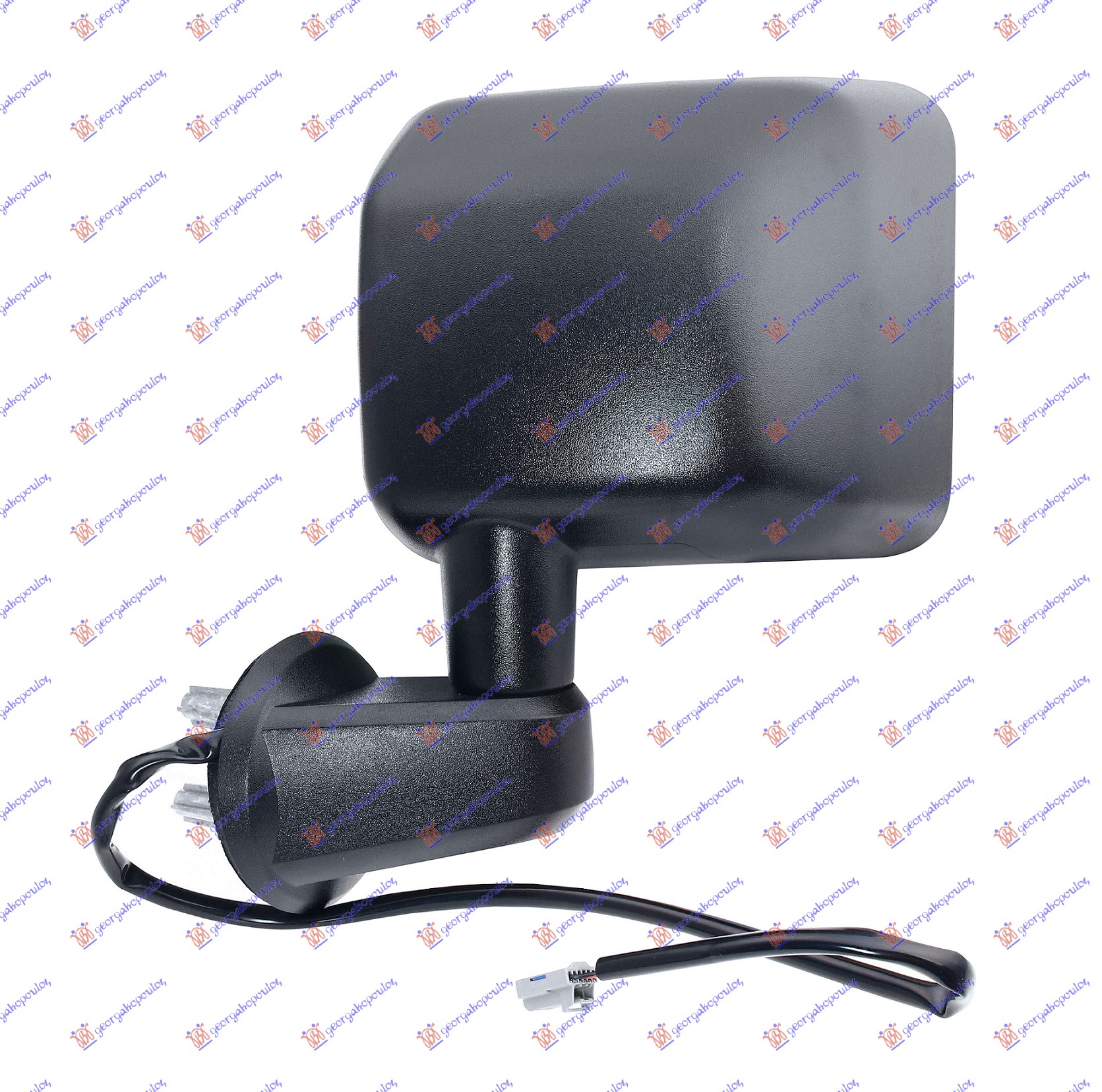 RETROVIZOR ELEKTRICNI SA GREJACEM 2014-2015 (RAVNO STAKLO) JEEP WRANGLER 2/4D 2007-2018 (JK)