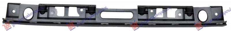 POKLOPAC NA ZADNJEM BRANIKU PLASTICNI (2 OTVORA ZA CEVI AUSPUHA) JEEP CHEROKEE 2014-2019 (KL)