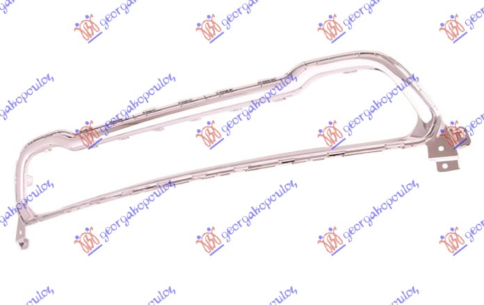 OKVIR RESETKE PREDNJEG BRANIKA HROM (LIMITED) JEEP CHEROKEE 2014-2019 (KL)