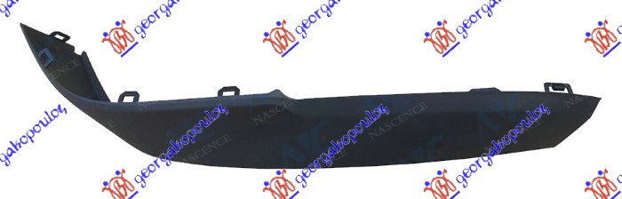 RUB PLASTICNI ZADNJEG BRANIKA (TRAILHAWK) JEEP CHEROKEE 2014-2019 (KL)