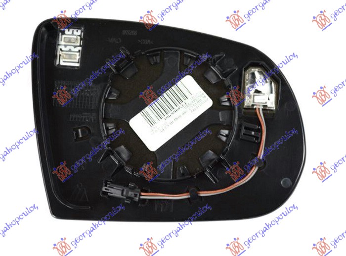 STAKLO RETROVIZORA SA GREJACEM (MRTAV UGAO) JEEP CHEROKEE 2014-2019 (KL)