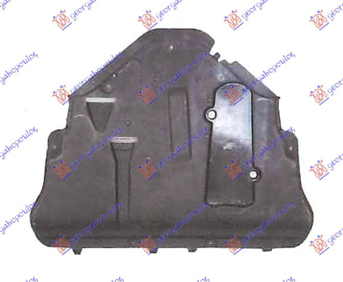ZASTITA MOTORA (2WD) PLASTICNA JEEP CHEROKEE 2019- (KL)