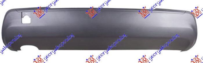 ZADNJI BRANIK PM DONJI (1 OKRUGLI OTVOR ZA IZDUVNU CEV AUSPUHA) JEEP CHEROKEE 2019- (KL)