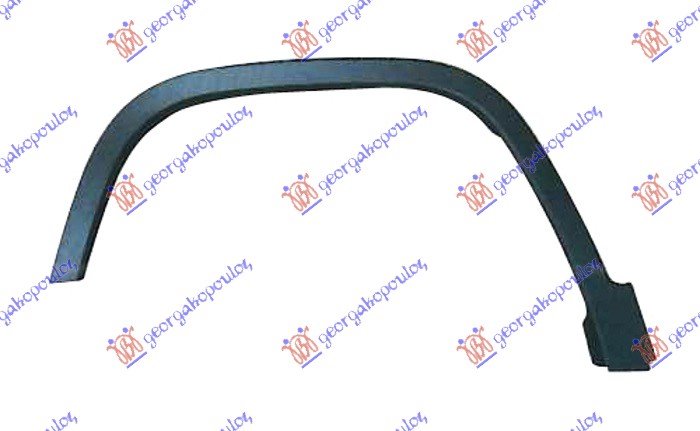 RUB PLASTICNI PREDNJEG BLATOBRANA JEEP CHEROKEE 2019- (KL)