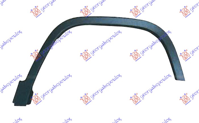 RUB PLASTICNI PREDNJEG BLATOBRANA JEEP CHEROKEE 2019- (KL)